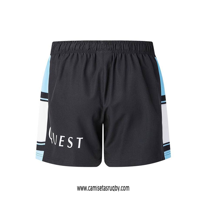 Pantalones Cortos Cronulla Sutherland Sharks Rugby 2026 Negro